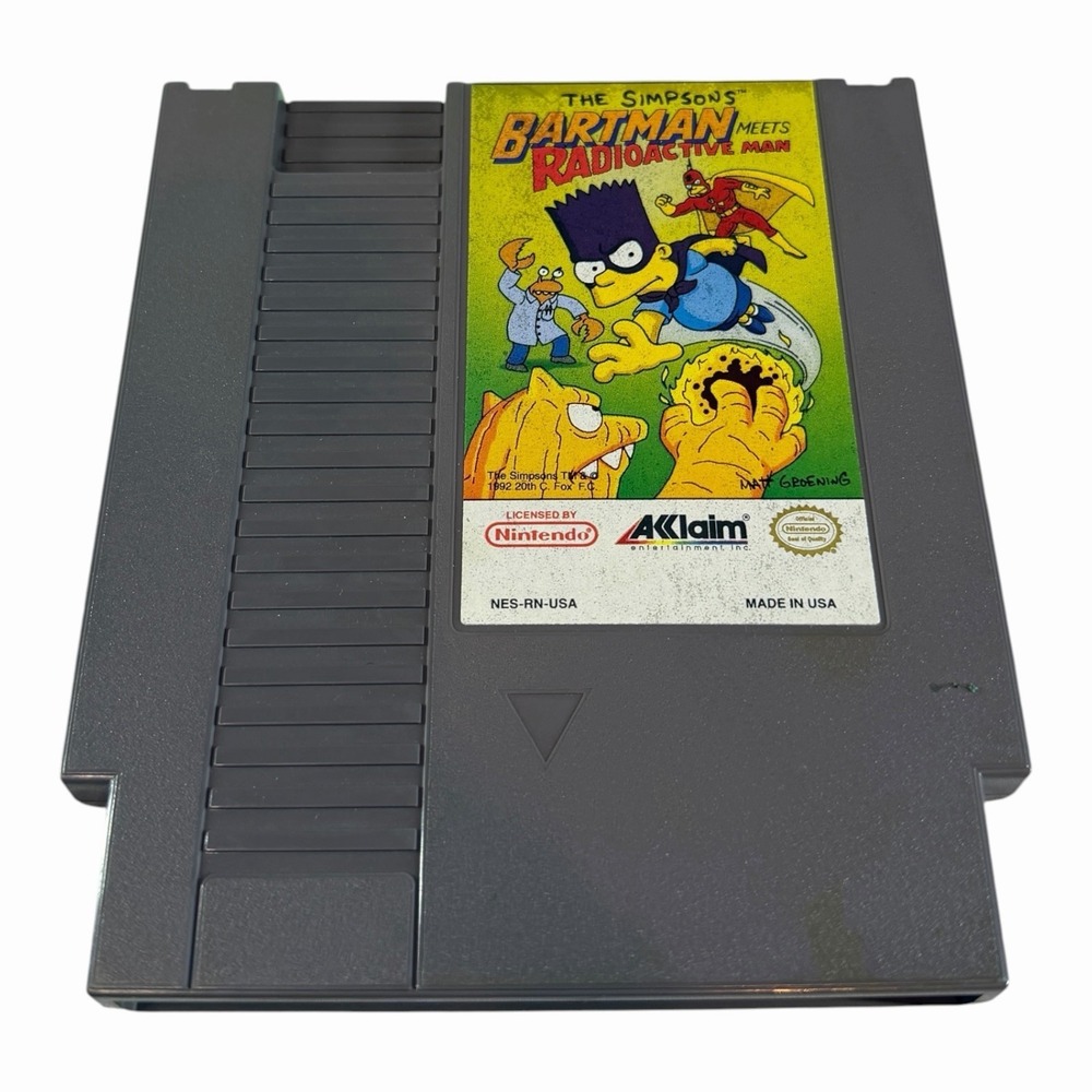 The Simpsons: Bartman Meets Radioactive Man (Nintendo Entertainment System 1992)